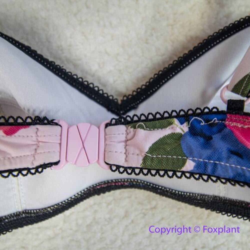 Seafolly floral print bikini top, women size‎ 6 - Picture 5 of 8